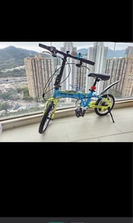 Solar140S 可摺疊兒童單車（藍色）