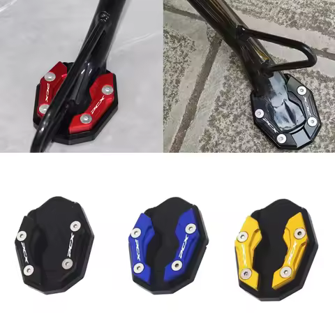 Motorcycle Accessories Foot Side Stand Sidestand Extension Pad Support Plate For PCX 160 PCX 125 PCX