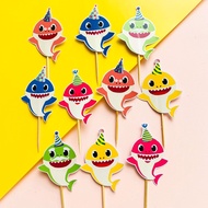 Birthday Cupcake Topper/Birthday Cake Decoration - Baby Shark