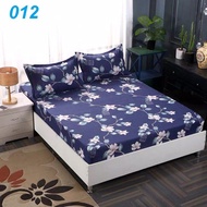 Cadar Alas Katil Rekaan Moden Getah Keliling Selesa dan Cantik / Queen Size /King /Single Fitted Bedsheet