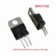 80NF70 Mosfet 80A 70V Silver Back Disassemble