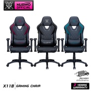 NUBWO Gaming Chair X118 เก้าอี้เกมมิ่ง ปรับเอนได้ 180 องศา ที่นั่งใหญ่ รับประกัน 2 ปี Phantom Green One
