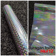 Hologram hot stamping foil lure metal jig
