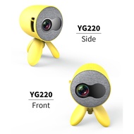projector screen ☼YG220 Wireless Projector Mobile Phone 2600 Lumens 1080P 4K HDMI LED Portable Mini Projector USB