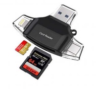 i.Bravo - i.Bravo 4合1 SD 卡USB OTG 智能手機儲存讀卡器