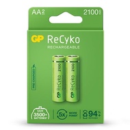 GP Recyko AA Rechargeable battery 2100mah (2pcs battery)