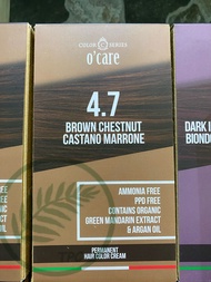 OCARE AMMONIA &PPD FREE ORGANIC HAIR COLOUR 60ML+90ML