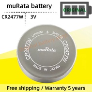 Murata original Sony CR2477W button battery 3V high temperature resistant car tire pressure replacem