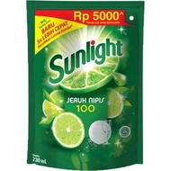 SERBA5000 - Sunlight 5000 Sunlight Jeruk Nipis 100 Sabun Pencuci Piring 210ml K