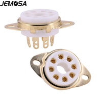 Ceramic 8PIN Tube Socket GZC8-B For KT88 6SL7 6CA7 EL34 GZ34 6V6 6L6 6550 6SN7 Vacuum Tube Amplifier