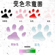 Cat Temperature Change Tattoo Stickers · All Cat Claws Body Temperature Change Color Cute Love Tempe