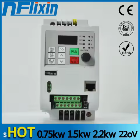Single-phase inverter input VFD 3 Phase Output Frequency Converter Adjustable Speed  Drive