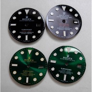 [Watch Accessories] Watch Accessories Dial Substitute Labor Water Ghost Dial Diameter 28MM Suitable 