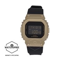 Casio G-Shock for Ladies' Metal-Clad Black Resin Band Watch GMS5600GB-1D GM-S5600GB-1D GM-S5600GB-1