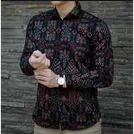 KEMEJA For Those Of You To Fashion The Quality Men's Long-Sleeved Batik Shirt For Men,.,
