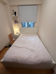 IKEA MALM Ottoman Bed Frame + Mattress