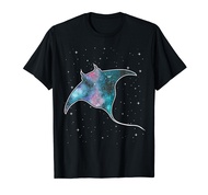 Manta Ray Milky Way Galaxy Stingray Nebula Universe T-Shirt
