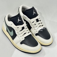 Air A/J 1 Low Straw Smoke Black Green Men's Shoes Women's Shoes DC0774-001