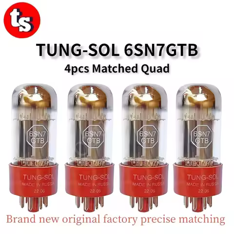 TUNG SOL 6SN7 6SN7GTB Vacuum Tube Replaces 6SN7GT 6H8C 6N8P CV181 5692 HIFI Audio Valve Electronic T