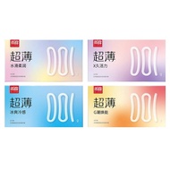 001 49mm Mingliu Lubricated XS Size Hyaluronic acid Ultra Small Thin Smooth 10pcs Condom Kondom Smal