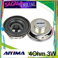 ready AIYIMA 1Pcs 40MM Speakers 4ohm 3W Full Range Frequency Stereo