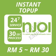 NJOI Instant Topup RM 5 ~ RM 30