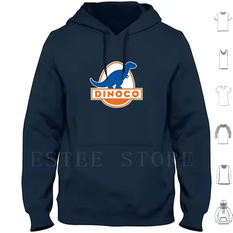 Official Dinoco Logo Hoodies Long Sleeve Dinoco Woody Cars Movie Cartoon California Fun Funny Buzz L