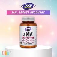 NOW Foods Sports ZMA (Zinc Magnesium and Vitamin B-6) Recovery 90 180 Capsules