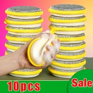 5/10/20Pcs Double Side Dishwashing Sponge Dish Washing Brush Pan Pot Dish Wash Sponges Household Cle