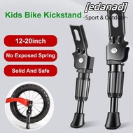 EDANAD Kids Bike Kickstand Side Kickstand Foot Bicycle Parts Road Bike Black Folding