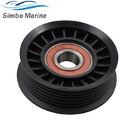 13/16" Composite Serpentine Belt Idler Pulley For Mercruiser 4.3L 5.0L 5.7L 5.8L 6.2L 6.3L 7.4L 8.2L