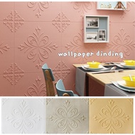 HL0210 Bedroom Roof Ceiling Wall Ceiling Wallpaper 3d Floral Motif Wallpaper