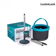 BỘ CÂY LAU NHÀ LOCK&LOCK MINI TWISTER SPIN MOP XOAY 360 ĐỘ HPP345