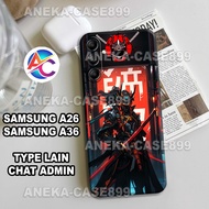 AC75/Softcase Procamera Samsung A26 - Latest Samsung A36 and All Types of Anime Silicone Motifs