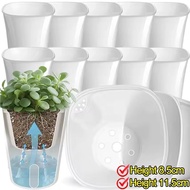 1/2/3PCS Self Watering Flower Pots Double Layer Design with Water Level Indicator, Automatic Plant W