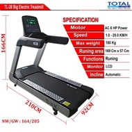 New Treadmill Elektrik Tl 26 Ac Alat Olahraga Fitness