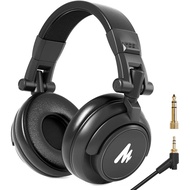 Maono AU-MH601 Professional Monitor Headphones Wired Headphone Studio Headphones with 50MM Drivers O