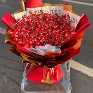 棒棒糖、零食成品花束生日礼物情人节新年儿童节妇女节Lollipop, snacks finished bouquet birthday giftq2r7yf6m120.my20251106