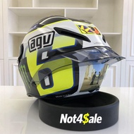 ปีกหลังขนาดใหญ่ดัดแปลงรถมอเตอร์ไซค์เหมาะสำหรับ AGV PISTA GPRR หมวกคาร์บอนไฟเบอร์หมวกกันน็อกแบบเต็มหน้าไม่ใช่ของแท้