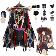 Scaramouche Cosplay Game Anime Genshin Impact Wanderer Carnival