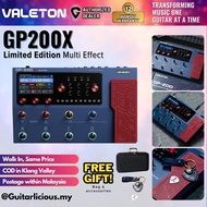 Valeton GP-200X Guitar Multi-Effect Amp Simulator with FREE BAG (Black) ( GP200X / GP 200X )