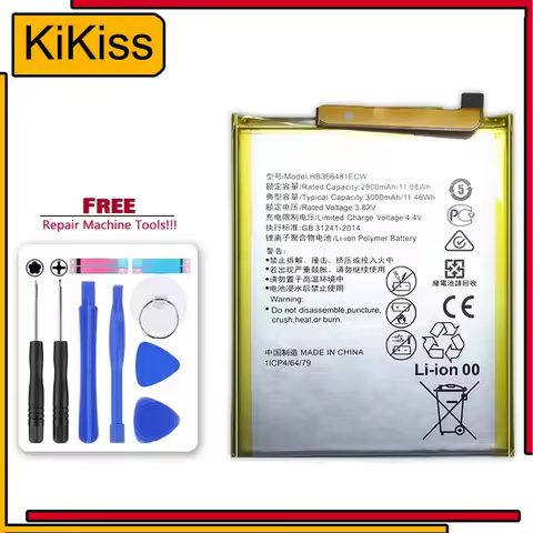 Battery For Huawei P8 P9 P10 P20 P30 P40 Pro lite Max Plus/P smart 2019/Y5 Y6 II Y7 Y9 pro Prime 201