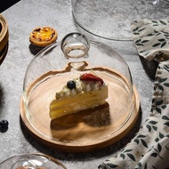dessert tray with cover desert tray Penutup kaca kek, minum petang, dulang dim sum, dulang minuman, 