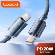 Toocki USB C to Lightning Cable for iPhone 14 13 12 11 Pro Max Mini 8 7 Plus AirPods iPad Fast Charging Type C Lightning Cable