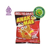 Indofood Mi Snack Anak Mas Rasa Ayam BBQ 18gr / Indofood Mi Snack Anak Mas Rasa Ayam Geprek 18gr