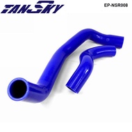 Silicone Intercooler Turbo Radiator Hose Kit For Nissan Skyline GTR R32 R33 R34 RB26DETT 89  (2pcs) 
