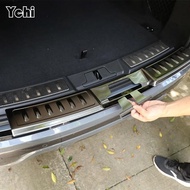 For Range Rover Range Rover Evoque 2019 2020 Car Rear Bumper Foot Plate Trunk Door Sill Guard Protec
