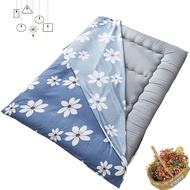 Ouiphynia Polyester Cotton Soft Tatami Foldable Mattress Cover 1Pec (Without mattress)