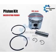 PISTON KIT BG328 T328 BG328A BRUSH CUTTER 36MM PISTON RING MESIN RUMPUT