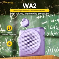 7RYMS WA2 Mini Wireless Portable Voice Amplifier with microphone, Wireless Lavalier Microphone with 